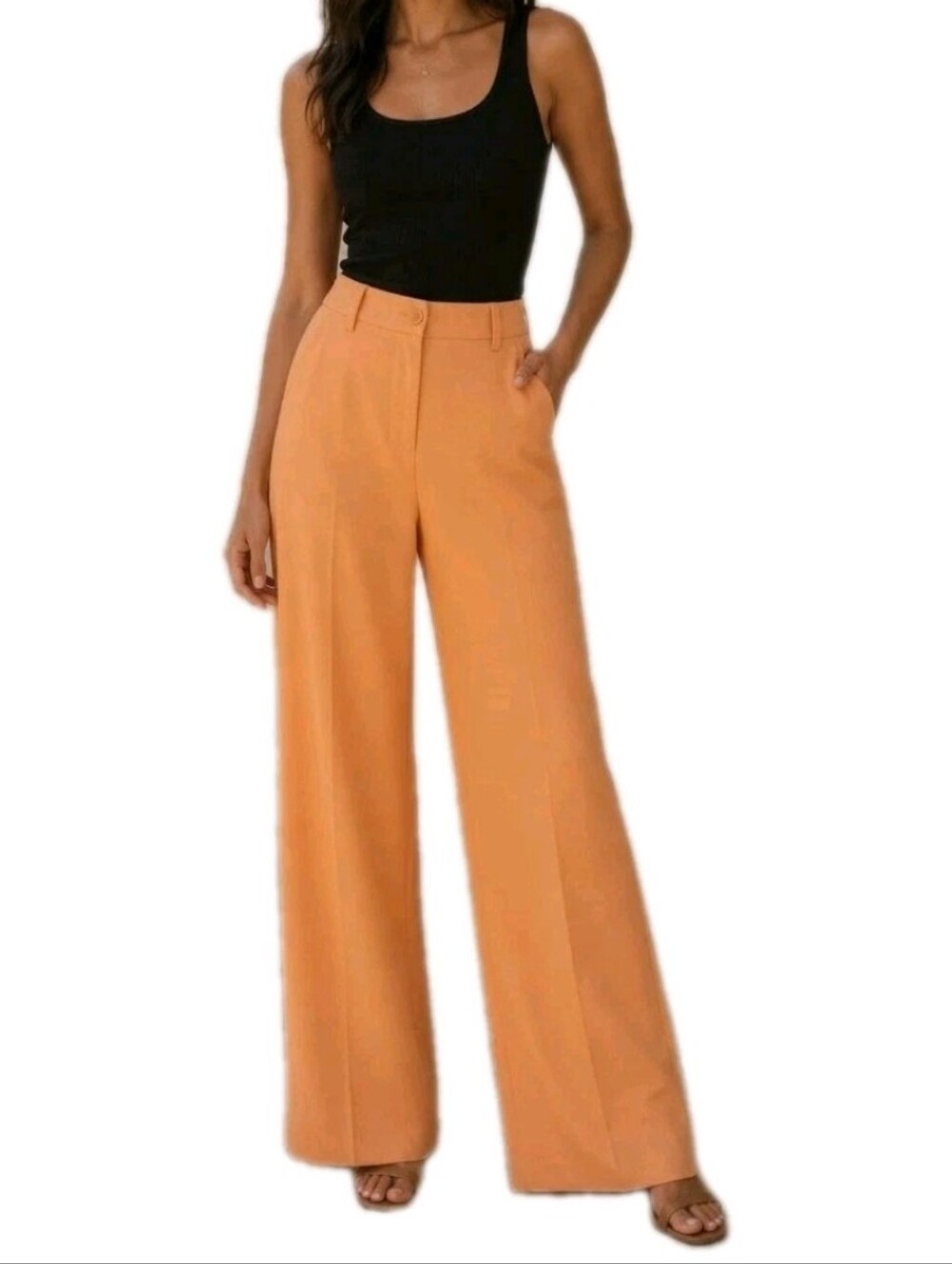 Tommy Hilfiger ~Woman Size 8~ Peach Suit Separates Dress Pants Straight Leg NWT.